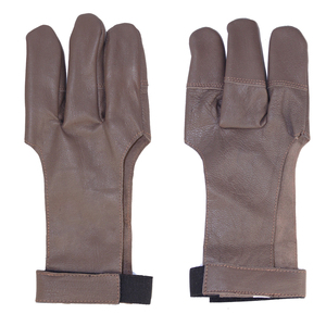 Adjustable Leather <b>Archery</b> <b>Gloves</b> Wholesale Non-Slip and Breathable with Very Cheap Price - Product Image 6