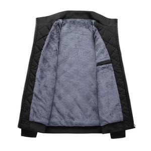 Automne hiver hommes veste en cuir polaire doublé décontracté respirant Slim Fit 2023 tout nouveau Logo avant personnalisable - Product Image 2