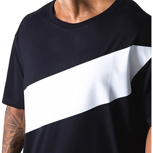 <b>Men</b>’s Minimalist Pocket Tee Shirt Plain Cotton Casual Top Factory Wholesale Design Casual Streetwear Hot Sale Solid Pattern - Product Image 3