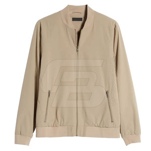 แจ็คเก็ตบอมเบอร์ผู้ชายปี 2024 ออกแบบเองได้ คุณภาพสูง กันน้ำ กันลม บริการ OEM คอตั้ง สไตล์ไฮสตรีท สำหรับฤดูหนาว - Product Image 1