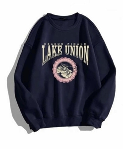 Haute qualité personnalisé 400g robuste 100% coton lavé col rond surdimensionné sweat marque hommes à capuche et sweat-shirt - Product Image 5