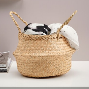 Cestas de almacenamiento de algas marinas respetuosas con el medio ambiente Artesanía OEM/ODM Fabricante de Vietnam Otras cestas de fibra natural para complementarios - Product Image 4