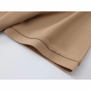 เสื้อโปโลแขนสั้นลำลองสำหรับผู้ชายแห้งเร็วระบายอากาศได้ดีเสื้อเชิ้ตผ้าใบออกแบบเองได้ลายปัก - Product Image 4