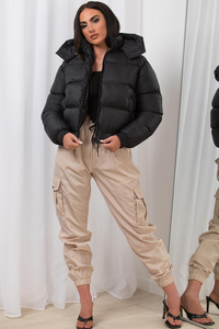 Chaquetas de burbujas acolchadas para mujer, ropa de invierno para niñas, abrigos largos de talla grande para mujer - Product Image 3