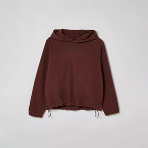 Sudadera con capucha extragrande de peso pesado personalizada para hombre, ropa de calle lisa de algodón 100%, sudadera sin cordón, Jersey grueso OEM con capucha - Product Image 6