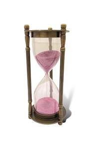 Sablier en verre fait à la main, cadeau pour enfants, décoration d'intérieur pour bureau, Ramadan - Product Image 4