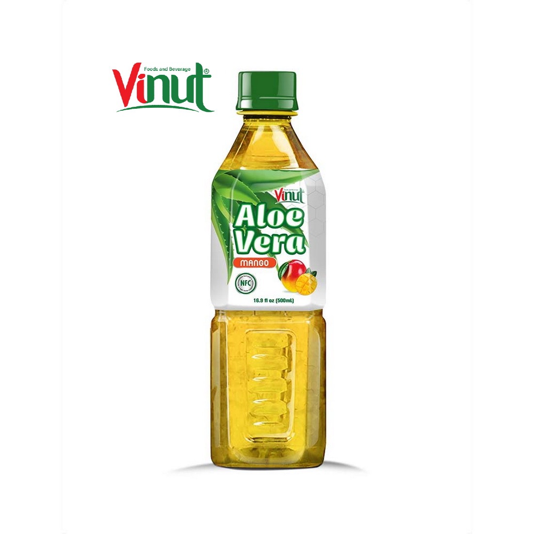 Напиток Vinut с алоэ вера, 500 мл, с ароматом манго