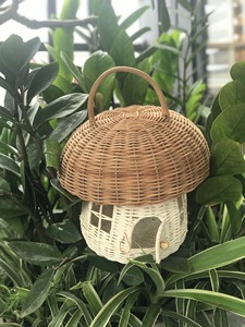 Rattan <b>Mushroom</b> Basket Handmade From Vietnam - Product Image 3