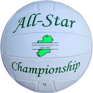 Ballons de football gaéliques GAA personnalisés taille officielle ballons d'entraînement sportif en cuir de qualité supérieure avec logo personnalisé matériau PVC - Product Image 2