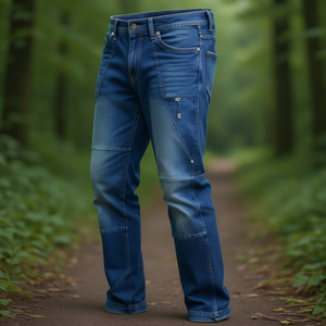 Pantalon de travail en denim pour homme, taille 50, jeans confortables de TERRAX - Product Image 3