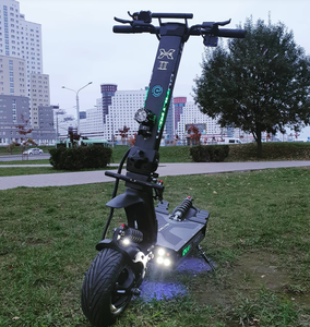 Patinete Eléctrico Plegable X2 de Dos Ruedas con Asiento de Plástico, Motor Ajustable de 250W para Uso Urbano al Aire Libre - Product Image 5