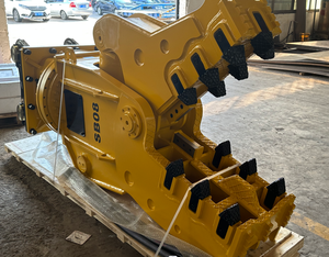 Pulverizador de demolición de hormigón de piedra hidráulica Soosan adecuado para excavadora de 18-26 toneladas - Product Image 5