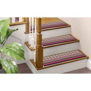 Ethnic Pattern Printed Rug: Modern Kilim Design for Stair Decor,Goblen - Product Image 4