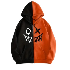 Offre Spéciale Grimace Imprimer Zip Up Hoodie pour Hommes Streetwear Élégant Imprimé Hoodies Conception Personnalisée Mode Zipper Hoodies Hommes - Product Image 1