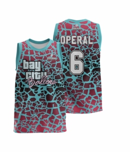 Maillot de basketball respirant imprimé numériquement OPERAL OS-BJ-1001 – Tenue unisexe 2022 la plus vendue, conception gratuite, vêtements de sport 100 % personnalisables - Product Image 2