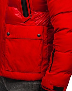 Chaqueta acolchada de invierno informal ajustada para hombre, con capucha y cierre de cremallera, abrigo cálido sólido, venta al por mayor de fábrica, estilo cómodo - Product Image 4