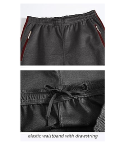 Ensemble de survêtements pour hommes, 2 pièces, ensembles de jogging, survêtements de sport, style à revers, style à col, à capuche - Product Image 4