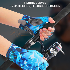 ถุงมือตกปลา2025น้ำหนักเบาที่มีดีไซน์ไม่ใช้นิ้วสำหรับควบคุมการหล่อและเหยื่อในสภาพอากาศอบอุ่น - Product Image 5