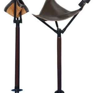 Taburete Plegable de Madera Maciza Hecho a Mano, Sillas de Trípode de Cuero para Senderismo, Campamento y Caza al Aire Libre, al Mejor Precio de Fábrica - Product Image 5