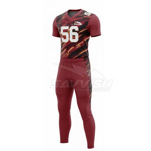 Meilleurs ensembles d'uniformes de football américain personnalisés de qualité supérieure, ensembles d'uniformes de football américain très vendus - Product Image 3