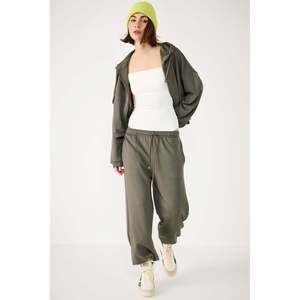 Modal <b>Fabric</b> Soft Silky Touch Zipper Hooded Sweatshirt - Product Image 6