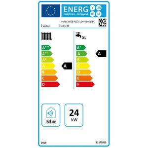 Vaillant Compact 24 kW classe un murale riscaldatore a Gas VMW 24/28 caldaia a condensazione per metano - Product Image 4