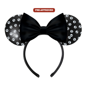 Factory Direct Pre-Approval Design Concept <b>Mouse</b> Ears Headband Made-to-Order Hair Accessory with Alien Face Edition - Product Image 1
