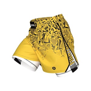 Pantalones Cortos de MMA Unisex Personalizados con Diseño de Logotipo Frontal y Construcción Duradera para Entrenamiento y Competición - Product Image 2