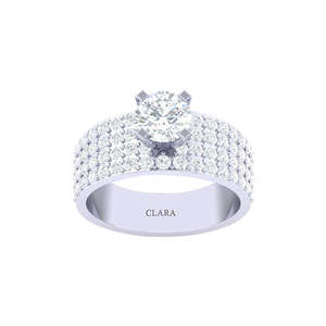 Anillos de Plata de Ley 925 de Primera Calidad para Mujer, Chapados en Rodio con Diamante de Corte Princesa, Joyería Fina, Tipo Anillo para Hombre - Product Image 1