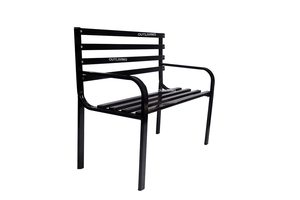 Garden Metal Three Seater Garden Patio <b>Bench</b> for Home Hotel Garden Outside Park Seating Patio <b>Bench</b> Outdoor and <b>Indoor</b> Furniture - Product Image 5