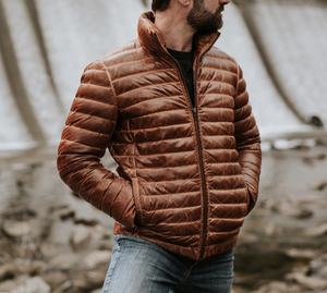 Ventes chaudes, vestes matelassées pour hommes, confortables, tendance, style streetwear, 100% polyester, respirantes, coupe-vent, OEM - Product Image 1