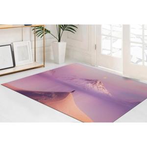 Alfombra decorativa con diseño de luna del desierto Tranquil Desert Moon, alfombra impresa, alfombra fina no tejida - Product Image 4