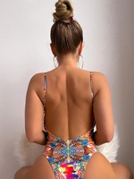 Marque privée Maillot de bain une pièce pour femme Maillot de bain bikini dernière conception de haute qualité 2025