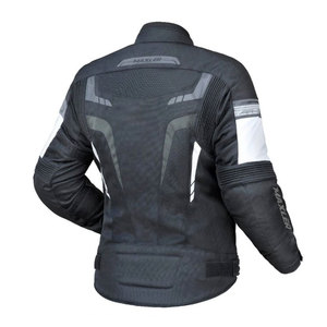 Veste en maille textile pour moto d'été de haute qualité avec col montant Nouveau design Coupe-vent et respirant Logo personnalisé sur le devant - Product Image 2