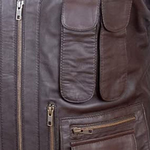 Veste en cuir de haute qualité, respirante, personnalisée, design haut de gamme, vêtements de mode 2026 - Product Image 6