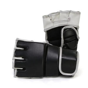 Private Label custom mma <b>gloves</b> High Quality <b>Lace</b> Up Easy to Wear Half Finger Men's MMA <b>Gloves</b> for Sale in Low price - Product Image 2