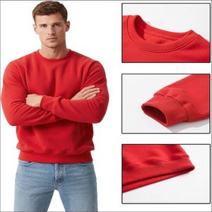 เสื้อสเวตเตอร์ขนแกะผ้าฝ้าย100% สำหรับผู้ชายเสื้อสวมหัวระบายอากาศได้ดีปักลายเป็นมิตรต่อสิ่งแวดล้อม - Product Image 5