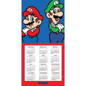Calendario de Escritorio Super Mario 2026, Planificador de Papel para Mesa y Exhibición con Reloj y Uso de Oficina - Product Image 2