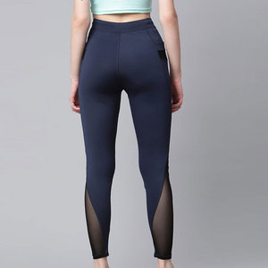 High Quality Custom Women's Yoga Fitness <b>Leggings</b> Breathable Polyester Workout Tights Mid Waist <b>Hot</b> Sale for Gym Use - Product Image 2
