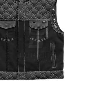 Top Quality <b>Leather</b> Vest For Men Soft Comfortable Stylish <b>Outfit</b> For Daily Wear <b>Leather</b> Vest In Low Moq - Product Image 4