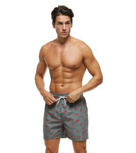 Pantalones de gimnasio atléticos de verano para hombre, pantalones cortos de secado rápido, decoración de malla, traje de baño sólido de cintura media para Surf, correr, actividades en la playa - Product Image 3