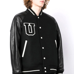 Chaqueta Bomber Varsity Estilo Gótico Personalizable para Hombre, Venta al Por Mayor 2024, Impermeable, Ecológica, Colores Personalizados Disponibles - Product Image 3