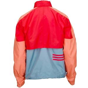 Chaqueta cortavientos con soporte de moda de Invierno para mujer, venta al por mayor personalizada, transpirable, impermeable, algodón ecológico, diseño de Cremallera de nailon - Product Image 2