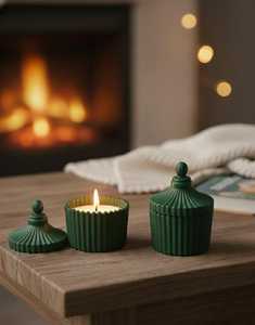 Prix de gros, pot à bonbons de luxe, bougie en cire de soja parfumée, disponible au prix de fabrication auprès d'un fabricant indien - Product Image 6