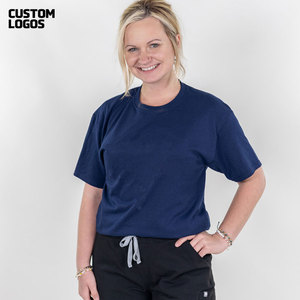 Camiseta de algodón puro de alta calidad personalizada para mujer, camiseta ajustada informal, precio de fábrica, camisetas en blanco promocionales para mujer - Product Image 1