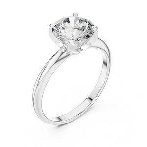 แหวนเพชรทรงกลมทองคำโรสโกลด์ 14K เพชรเพาะเลี้ยงในห้องปฏิบัติการ |   1.5 กะรัต ได้รับการรับรองจาก IGI |   ชุดทำงานสุดหรูและเหมาะสำหรับใช้ในชีวิตประจำวัน - Product Image 6