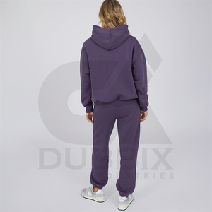 Ensemble de survêtement à capuche à manches longues pour femmes pour la course et le sport survêtement de style nouveau personnalisé pour femmes de haute qualité - Product Image 2