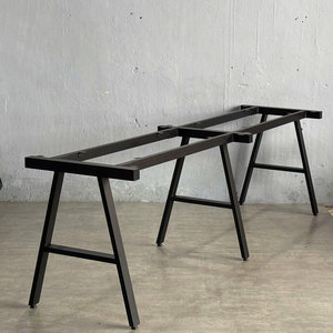 Aconcept HCAC028 Assembly Steel Legs for 240x60cm Dining <b>Table</b> Industrial Design Style for Dining Hospital <b>Bench</b> & <b>Chair</b> Uses - Product Image 4