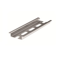 Venta caliente 45 mm 2 módulos Carril DIN de acero galvanizado de alta calidad 0,9mm de espesor para caja de distribución y equipo de bajo voltaje