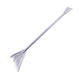 Logo personnalisé argent Angle Carré Plat Poussoir À Cuticules Mini En Acier Inoxydable Pousse-Cuticules À Ongles Pousse-Cuticules À Ongles - Product Image 4